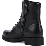 Geox - D RAWELLE A - Enkellaarsjes - Zwart - Leer