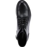 Geox - D RAWELLE A - Enkellaarsjes - Zwart - Leer