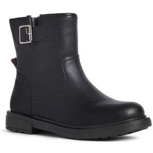 GEOX - Eclair - Biker Boots - Zwart - Synthetisch