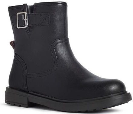 GEOX - Eclair - Biker Boots - Zwart - Synthetisch