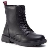 GEOX - Eclair - Biker Boots - Zwart - Synthetisch