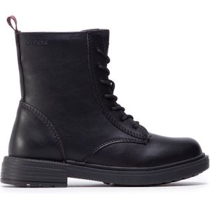 GEOX - Eclair - Biker Boots - Zwart - Synthetisch