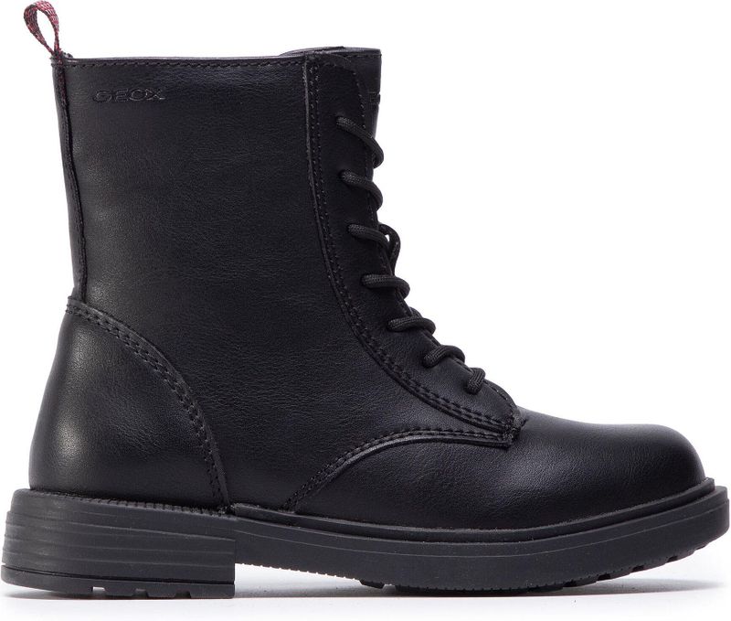 GEOX - Eclair - Biker Boots - Zwart - Synthetisch