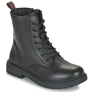 GEOX - Eclair - Biker Boots - Zwart - Synthetisch