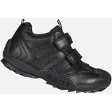 Geox - Savage - Schoenen - Zwart - Leer - Ademend