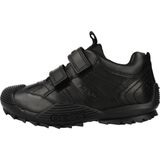 Geox - Savage - Schoenen - Zwart - Leer - Ademend