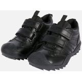 Geox - Savage - Schoenen - Zwart - Leer - Ademend
