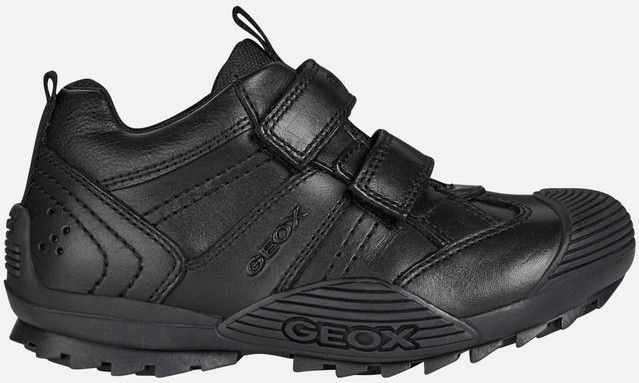 Geox - Savage - Schoenen - Zwart - Leer
