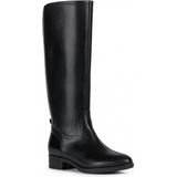 Geox - Felicity - Dameslaarzen - Zwart - Leer - Ademend