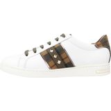 Geox - Dames - Sneakers - Wit - Leer