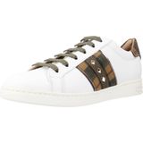 Geox - Dames - Sneakers - Wit - Leer