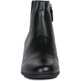 Geox - D NEW ANNYA MID B - Enkellaarsjes - Zwart - Leer