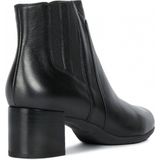 Geox - D NEW ANNYA MID B - Enkellaarsjes - Zwart - Leer