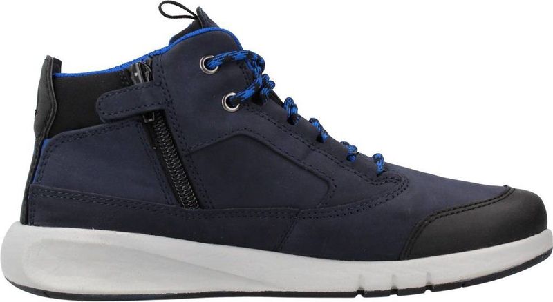 Geox - J Aeranter Boy Abx - Enkellaarsjes - Navy/Royal - Leder