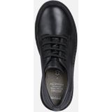GEOX - CASEY - Veterschoenen - Zwart - Leer