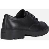 GEOX - CASEY - Veterschoenen - Zwart - Leer