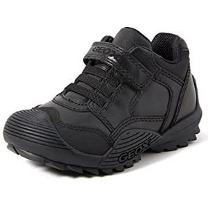 Geox - J Savage - Nette Schoenen - Zwart - Leer