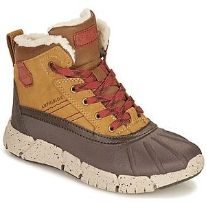 Geox J Flexyper Boy B Abx Boots voor jongens, Lt Brown/Dark Red