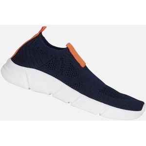 Geox - Aril - Kindertrainers - Marineblauw - Mesh - Flexibel en Ademend