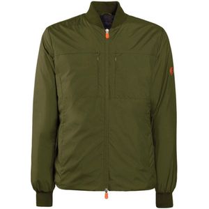 Save The Duck - D3687M RECY8 - Jas - Groen - 100% Polyester - PLUMTECH Technologie