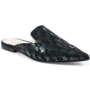 19V69 ITALIA Dames Slide Multicolor klomp Damita Brush Green, groen, 35 EU, Groen