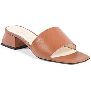 19v69 Italia - Neper KID TAN - Muiltjes - Bruin - Leren - Lage Hak