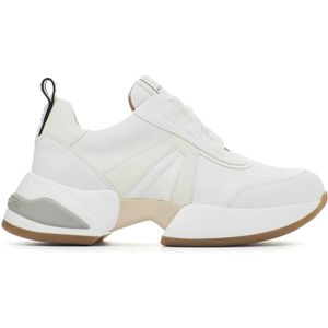 Alexander Smith, Moderne Marmer Vrouw Sneaker Wit Wit, Dames, Maat:36 EU