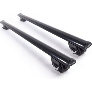 Dakdragers geschikt voor Suzuki Baleno SW 2000 t/m 2007open dakrailing - Staal breed - 75kg Laadvermogen - Merk Farad