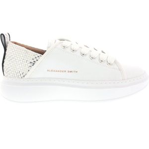 Dames Sneakers Alexander Smith Alexander Smith Wembley White Silver Wit - Maat 37