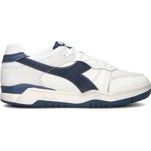 Diadoravoor mannen. 201182032 Leren sneakers B560 Gebruikt wit (45), Leer, Plat, Veters, Casual