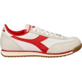 Diadora Cross dames sneaker - Wit rood - Maat 37