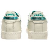 Diadora - Game L Low Waxed - Sneakers - Sky Blue Turquoise - Rundleer