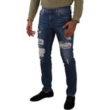 Slim Fit Gescheurde Jeans