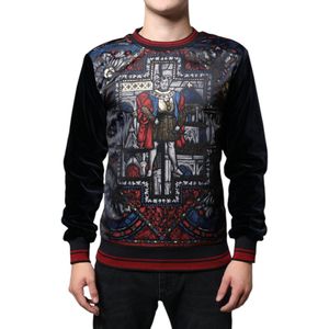 Dolce & Gabbana - Crew Neck Sweatshirt - Multicolor - Sweater
