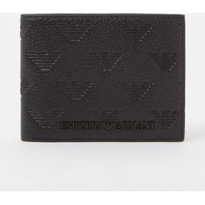 Emporio Armani Portemonnee van leer met logo