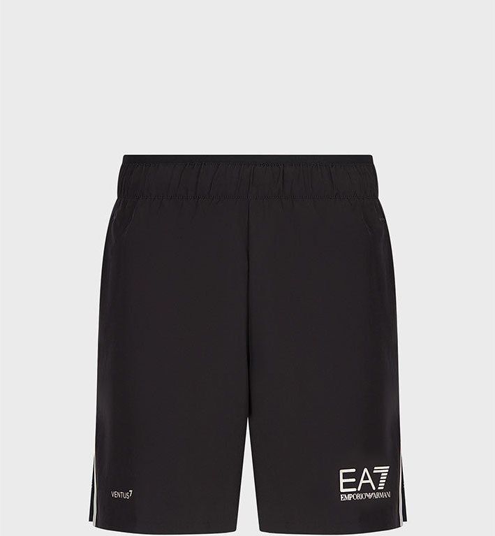 EA7 - Bermuda Pro - Marineblauw - Sportieve Shorts - VENTUS7 Technische Stof