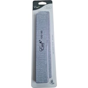 EM Milano Nagelvijl - 2 Stuks - 100/180 - Grijs