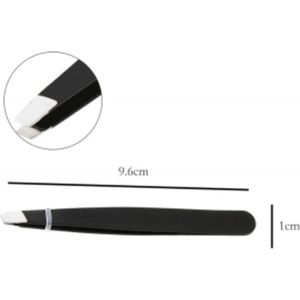 EM Milano Pincet - Epileer Pincet - Tweezer - Zwart
