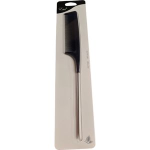 EM Milano Puntkam - Haarkam - Kam - Verdeelkam - 20,8x2,6cm - Zwart