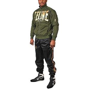 LEONE 1947 Leone 1951, premium unisex overall voor volwassenen, camouflage-groen, S