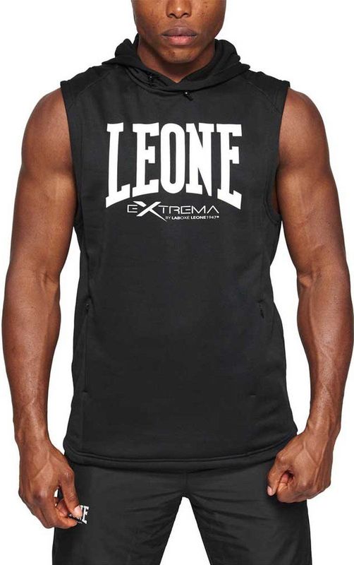 LEONE1947 Hoodie - Zwart - Katoen
