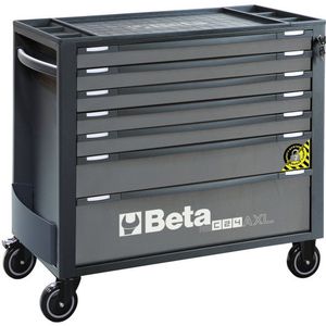 Beta - Gereedschapswagen - Zwart - ABS - Met 7 Laden