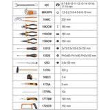 Beta Easy - Gereedschapskoffer gevuld / compleet 100-delig assortiment