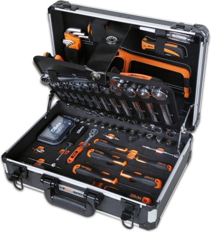 Beta Easy - Gereedschapskoffer gevuld / compleet 100-delig assortiment