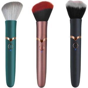 Deco by Machiels- Make Up Brush Vibrator - Electric Make-up Brush - G-Spot - 10 Standen - Beauty Tool Vibrator - BRONS