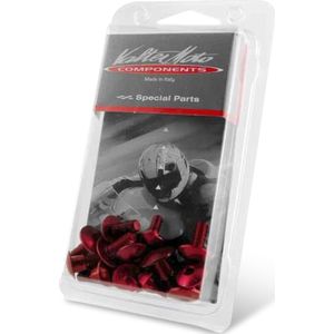 Schroevenset voor Kappen Valter Moto Rood