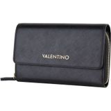 Valentino Bags Portemonnee / Portefeuille Dames - Ritsportemonnee - Zero Re - Imitatieleer - Zwart