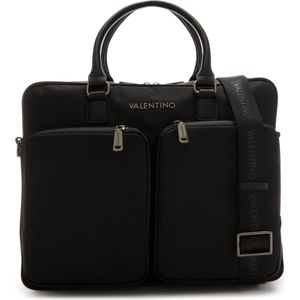 Valentino Bags Klay Re Heren Laptoptas Kunstleer - Zwart
