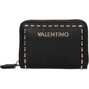 Valentino Bags Portemonnee / Portefeuille Dames - Ritsportemonnee - Dolomiti - Imitatieleer - Zwart