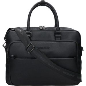 Valentino Bags Ivan Black Laptop bag VBS7O529NERO